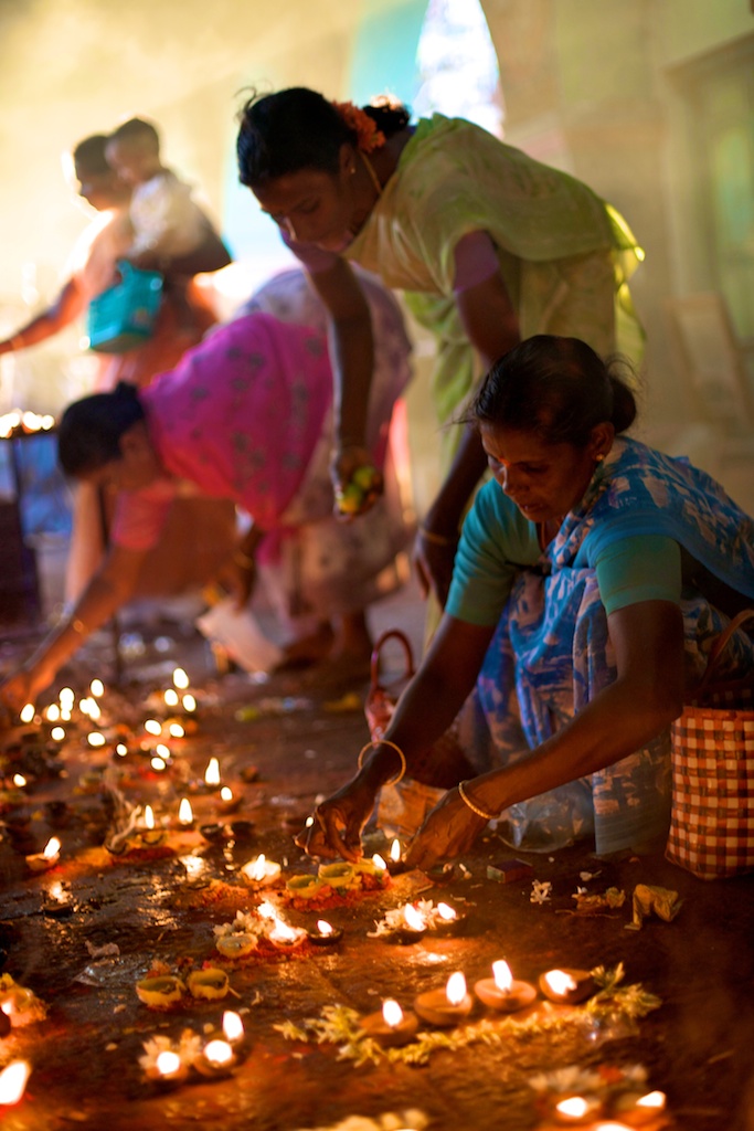 kali Temple Candles